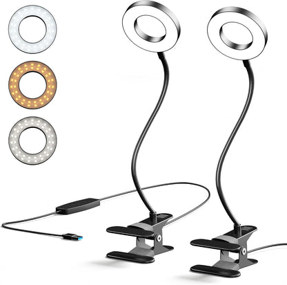 Clip-on LED Lamp – Eye Protection, Dimmable, for Home Office